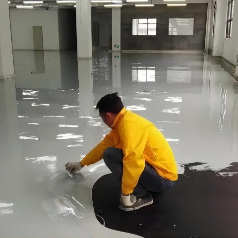 黄冈防腐防静电地坪,防腐防静电自流平地坪